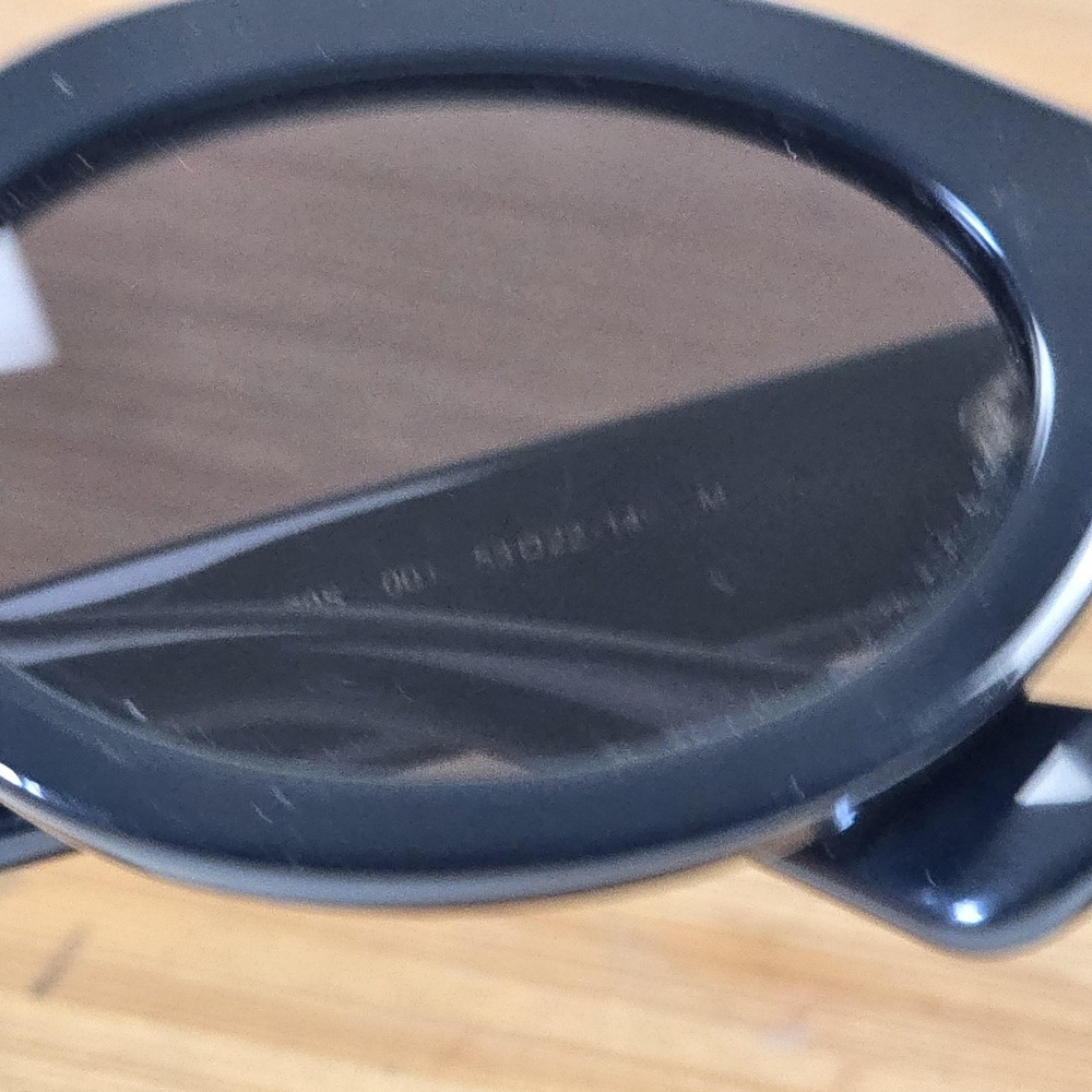 Gucci GG1579S Sunglasses Womens 53-22-140 Black Gray Oval Tinted Plastic Italy - Picture 13 of 16